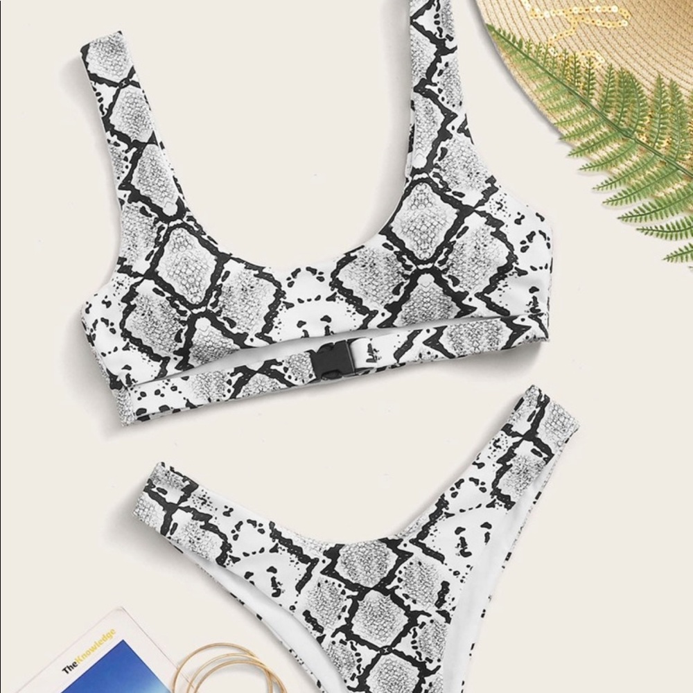 Brand New Snake Skin Bikini Swimsuit
